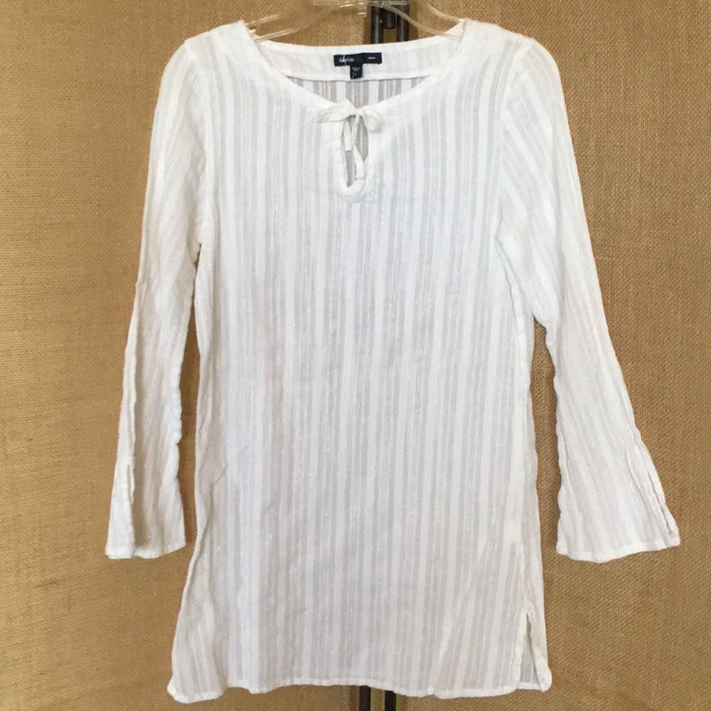 GapKids white cotton tunic top